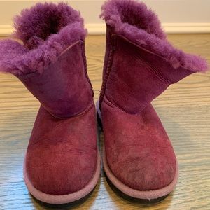 toddler purple Ugg boots